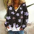 thumbnail image 1 of Puntoco Chaqueta Informal Con Botones Y Estampado De Moda Para Mujer, 1 of 5