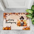 thumbnail image 4 of Happy Thanksgiving Sphynx Welcome Thankful Fall Autumn Pumpkin Doormat Cat Lover Kitten Owner Gifts Idea Indoor Outdoor Welcome Mat - 02021, 4 of 5