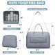 thumbnail image 2 of Bolsa de viaje LUOCIP grande para mujer, fin de semana, con compartimento para zapatos, 2 of 6