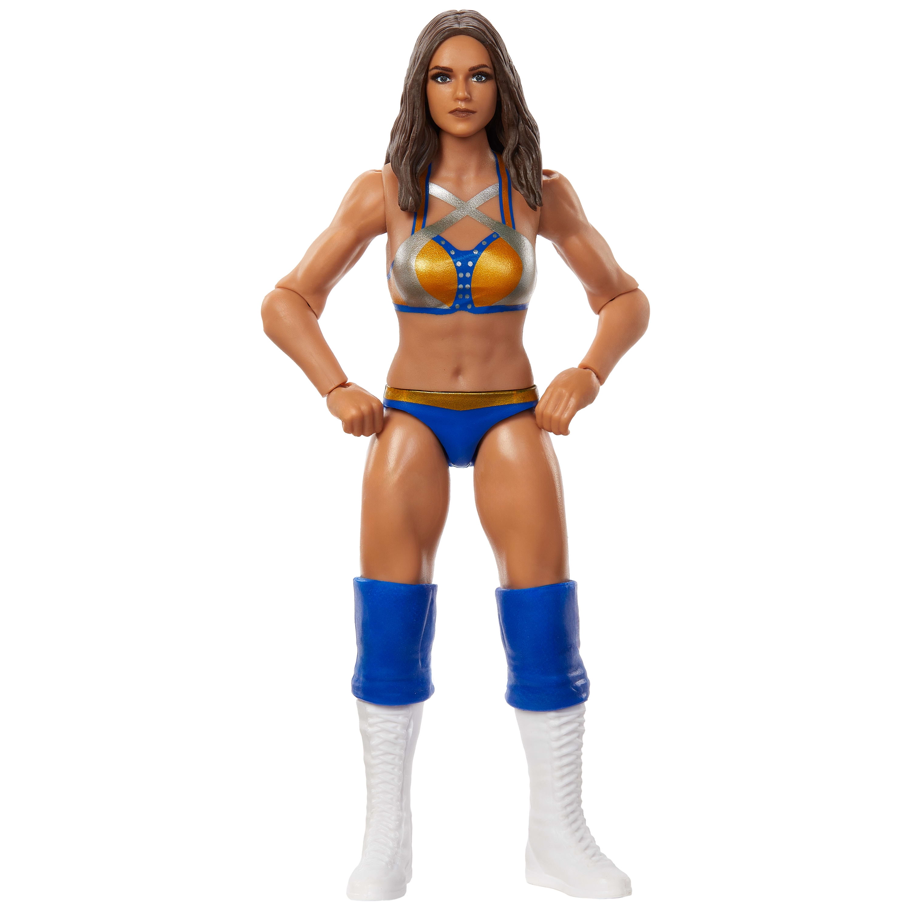 WWE Kiana James Action Figure, Main Event Series #154 6-inch Collectible Superstar with Articulation