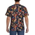 thumbnail image 2 of Naloa Orchids Flowers Men's T-Shirt Sport T-shirt Men's Basic Tee Casual Men's Shirt, Round Neck, Short Sleeves - X-Large, 2 of 5