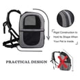 thumbnail image 4 of Apollo Walker Mochila transportadora para mascotas para gatos y perros grandes/pequeños, cachorros, características de seguridad y respaldo acolchado para viajes, senderismo, uso al aire libre, 4 of 5