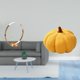 thumbnail image 2 of Portabotellas de vino,Soporte para botellas de vino,soporte para botellas de vino,estante de hierro,Almohadas de calabaza de Halloween,Almohadas de calabaza de Halloween Decoración del hogar, 2 of 8