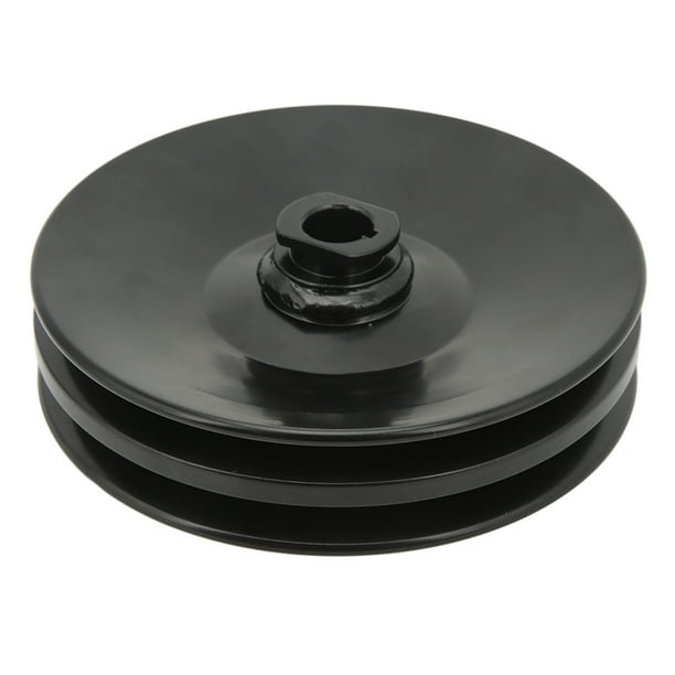 8948BLK, Polea De Dirección Asistida De OEM De Alta Resistencia De Doble Ranura De Metal Para Motor SBC 350 454