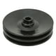 thumbnail image 1 of 8948BLK, Polea De Dirección Asistida De OEM De Alta Resistencia De Doble Ranura De Metal Para Motor SBC 350 454, 1 of 7