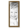 thumbnail image 2 of ArtToFrames 10x27 inch Muted Gold Glow Picture Frame, Gold MDF Poster Frame (4670), 2 of 8