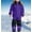 03Purple, variant on Kids Girls Boys Snow Suits Overalls Snowboarding Ski Suits Waterproof Windproof Winter Outdoor One Piece Snowsuits