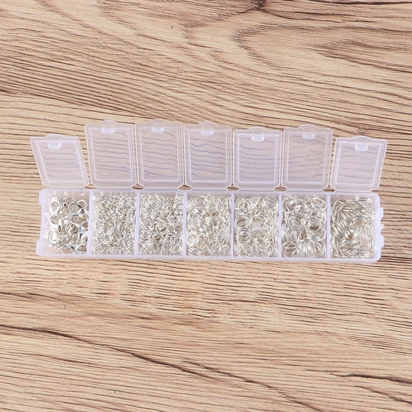 OUNONA 1 Set Jewelry Fixing Kit Metal Plastic for Necklace Making and Repairing Jewelry Tools and Accessories