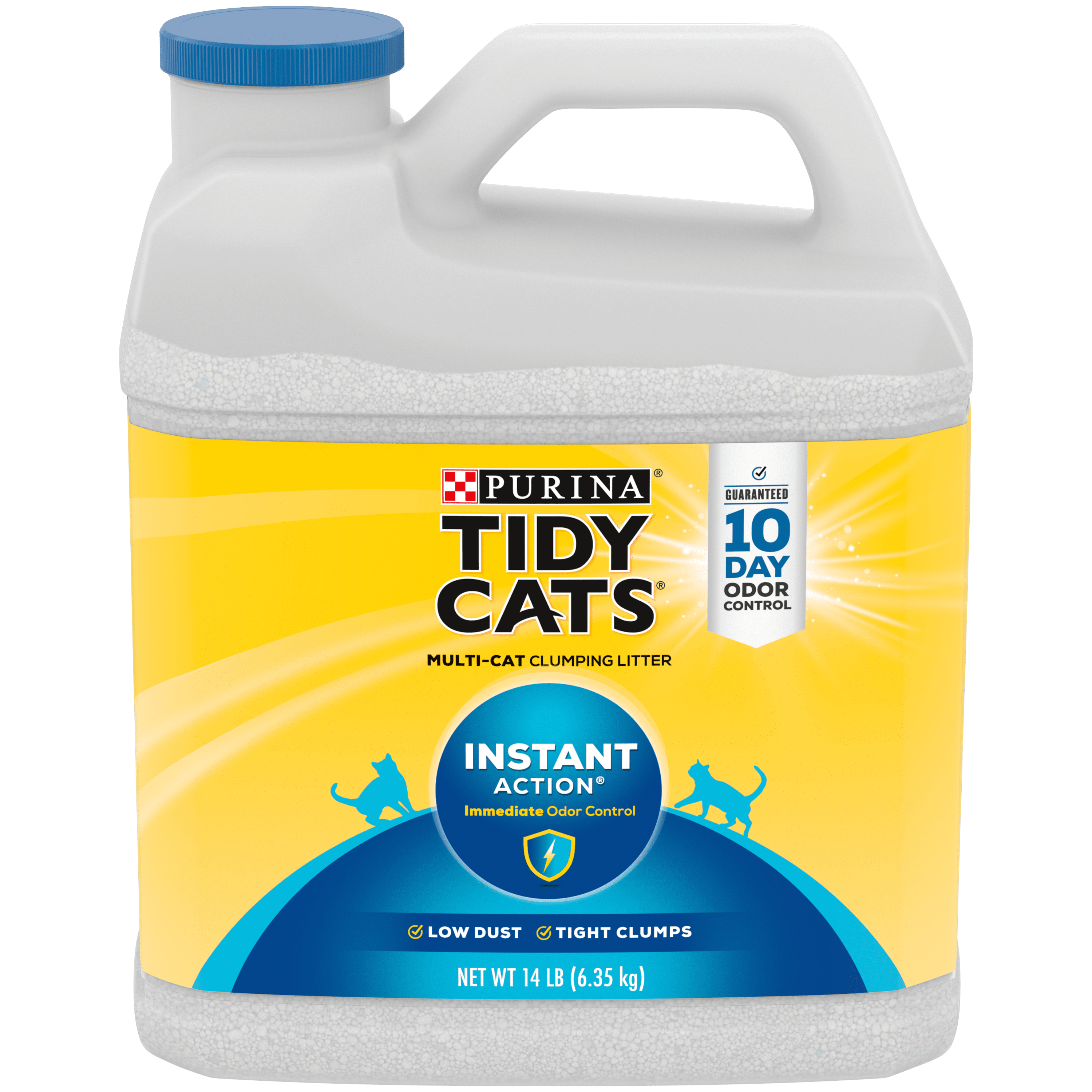 purina tidy cats clumping litter instant action