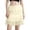 *Beige, variant on Women's Tiered Tulle Ruffle Mini Skirt,Casual Elastic Waist Summer Skirt Purple,Women's Plus XXL