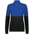 thumbnail image 2 of Holloway B22864758 Women Momentum Team Quarter-Zip Pullover, Black & Royal - 3XL, 2 of 5