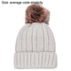 thumbnail image 2 of Gorro gorro snowski gorro de calavera de lana tejido de invierno, 2 of 5