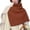 Orange, variant on Binhe Women's Solid Color Slit High Collar Shawl Knitted Scarf Warm Pullover Woolen Scarf with Sweater Tops Scarf Shawl Wrap Scarf