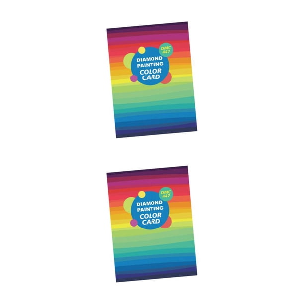 Wosthever Folleto de carta de tarjeta de color de papel Imprescindible para entusiastas del bricolaje Folletos de carta de tarjeta de color Tipo 1 2Conjunto