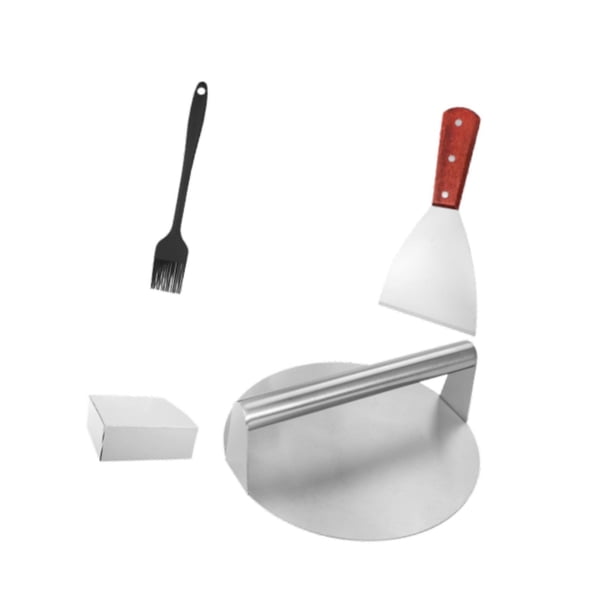 Prensa para Hamburguesas de Acero Inoxidable Strade Fareast Limited 22 cm