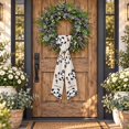 Welcome Text Wreath Sash for Front Door 4.5