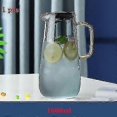 thumbnail image 4 of 1600ml Nordic Style Heat-resistant Glass Jug Juice Coffee Milk Jug Filter With Lid, 4 of 5