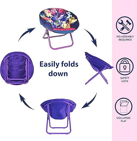 My Little Pony Movie Kids Saucer Chair