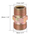 thumbnail image 3 of 2Pcs 3/8" Npt Male Straight Air Hose Fitting Connector Adapter, 3 of 5