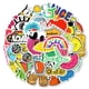 thumbnail image 1 of Calcomanías de vinilo impermeables para niños con dibujos animados, 50 unidades, 1 of 2
