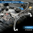 thumbnail image 2 of Manguera de Refrigerante de A/C para Hyundai Elantra 2001-2006 Línea de Manguera de Presión de Aire Acondicionado No. 977632D100 Caucho Hierro, 2 of 6