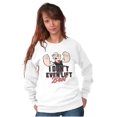 thumbnail image 4 of Popeye I Don't Even Lift Bro Funny Sweatshirt for Men or Women Brisco Brands M, 4 of 6