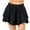 Black, variant on IROINNID Short Comfort Waist Skirt For Women Fake Two-piece Running Casual Summer Sports Exercise CyclingGym Yoga Tennis Skirt (including Pocket) Solid Color Skirt