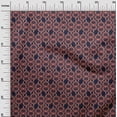 thumbnail image 2 of oneOone Georgette Viscose Fabric Swirl Block Decor Fabric Printed BTY 42 Inch Wide, 2 of 4
