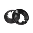 thumbnail image 4 of Uxcell 34mm PP Radiator Escutcheon Water Pipe Cover Decoration Black 10 Pack, 4 of 6