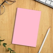1 Pc Colored Ruled Notebook Journals 30 Sheets/60 Pages A5 Lined Notebook Lined Travel Journal for Travelers and Office, Writing Drawing Sketchbook Diary Subject Notebooks, 8.26x5.51, Light pink