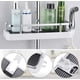 thumbnail image 1 of Estante de Ducha sin Perforaciones ZHAOCHENG Ajustable Blanco, 1 of 5