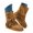 Brown, variant on Mid Calf Fringe Boots for Women Suede Adjustable Buckles Platform Slip on Booties Ladies Boots Fall Winter Shoes Size 6