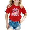 thumbnail image 2 of NIEWTR Kids Girls Halloween Cartoon Character T-Shirt, Soft Cotton Ghost Print Short Sleeve Casual Autumn Daily Wear Top(13-14 Years), 2 of 7