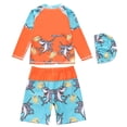 thumbnail image 4 of MuXiKeJi Clothes Swimsuit for Boys Casual Swimwear Set Boys 2 Piece Swimsuit Toddler Bathing Suits for Boys, 4 of 4