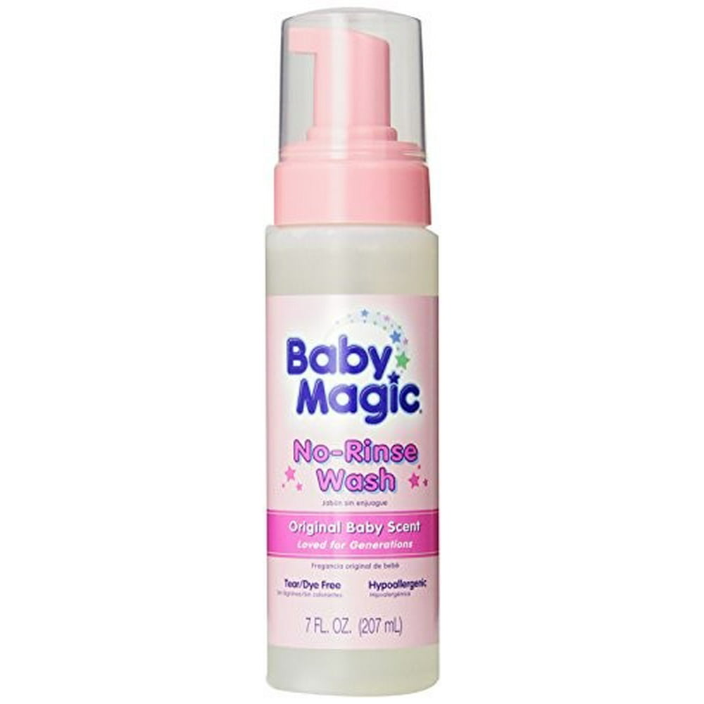 Baby Magic NoRinse Wash, Original Baby, 7 Fl Oz