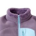 thumbnail image 4 of Mifsaly Boys Girls Full Zip Fleece Jacket Kids Warm Winter Coat Stand Collar Fall Winter Casual Sherpa Outerwear with Pockets, 4 of 5