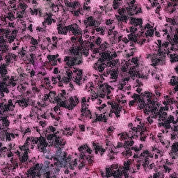 Ahgly Company Indoor Square Patterned Neon Pink Area Rugs, 7' Square