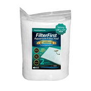 FilterFirst True Dual Density Aquarium Filter Media Roll - 12 inch by 72 inch Long by .5"