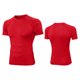 thumbnail image 4 of pstuiky camisetas de hombre, Camisa deportiva de color liso con mangas raglán cortas y cuello redondo para hombre camisas casuales para hombre l, 4 of 4
