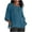 White, variant on Womens Blouses Gift for Wives Shirts for Women 3/4 Sleeve Plus Size Tops Gauze Split Side Casual Dressy Blouses Crew Neck Loose Tunic Tops