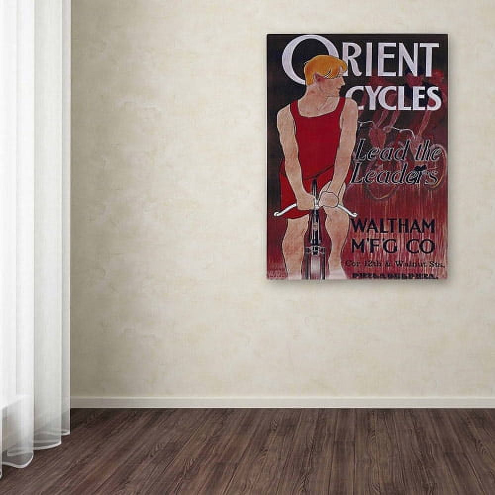 Trademark Fine Art "Bike 42" Canvas Art by Vintage Apple Collection