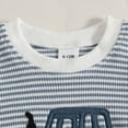 thumbnail image 5 of Toddler Baby Boy Summer Clothes Set Letter Birthday Dude Cartoon Car Print Outfits 6 9 12 18 24 Months 2T 3T 4T Crew Neck Short Sleeve Tops and Shorts Kaprioy, 5 of 7