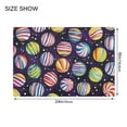 thumbnail image 4 of Yayeee Bath Rug for Bathroom Floor Non Slip Rectangle Fluffy Soft Absorbent Mat, 16"x24", Colorful Candies, 4 of 7