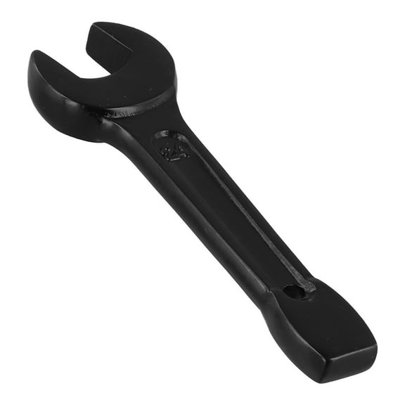 24Mm Open End Striking Wrench, High Tensile Steel Single Head Spanner Hand Tool 24Mm Fangkenuo