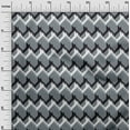 thumbnail image 2 of oneOone Organic Cotton Poplin Twill Fabric Chevron Geometric Print Fabric By Yard 42 Inch Wide, 2 of 4