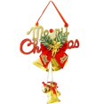 thumbnail image 2 of Colgante Árbol de Navidad Decoración Feliz Navidad Bowknot Campanas JINYANG, 2 of 3