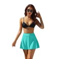 thumbnail image 4 of Jupe de Bain pour Femmes avec Culotte Intégrée Bas de Bikini Robe de Plage Courte, 4 of 7