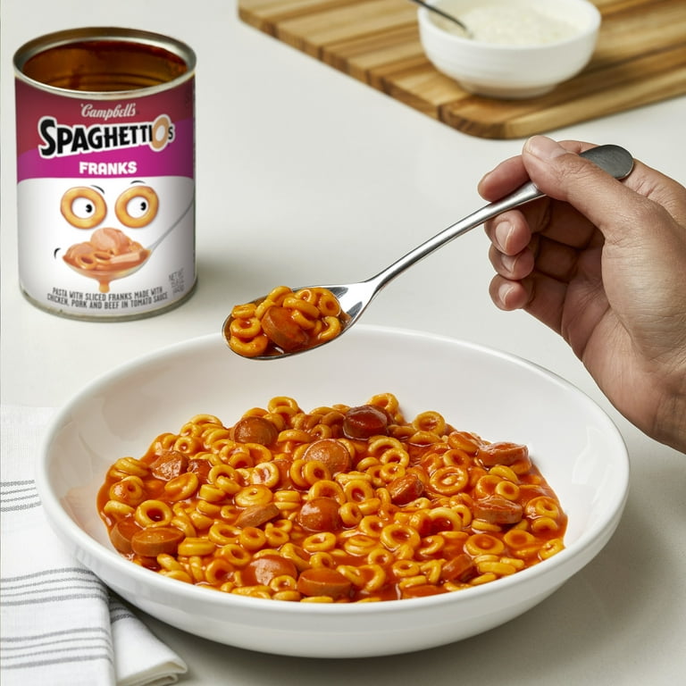 Campbell's SpaghettiOs MicrOs Sliced Franks 