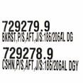thumbnail image 6 of Triton Boat Aft Jump Seat Cushions | 206 Allure Gray / Blue (2 PC), 6 of 6