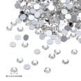 thumbnail image 2 of Uxcell 1440Pcs Cristales de diamante de vidrio, Gemas artificiales claras 2.3-2.5 mm, 2 of 6